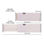 T Drawer Divider Adjustable Home Organization Dividers White Plastic Partition Holder Creative Retractable Drawer Dividers