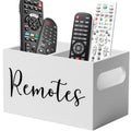 Wooden Organizer for Remote Controls Stationery for Living Room Bedroom Office Desk Storage Storage Bins for Home Organization