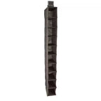 54 In. H Gray Fabric Hanging Closet Organizer